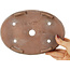 Pot à bonsaï ovale non émaillé - 222 x 157 x 40 mm