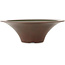 Pot à bonsaï rond non émaillé de Bigei - 180 x 180 x 60 mm