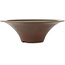 Pot à bonsaï rond non émaillé de Bigei - 180 x 180 x 60 mm