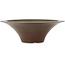 Pot à bonsaï rond non émaillé de Bigei - 180 x 180 x 60 mm
