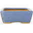 Maceta rectangular azul para bonsái de Hattori - 142 x 107 x 40 mm