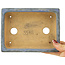 Rechthoekige blauwe bonsai pot van Hattori - 155 x 115 x 35 mm