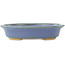 Vaso bonsai ovale blu di Hattori - 165 x 132 x 38 mm