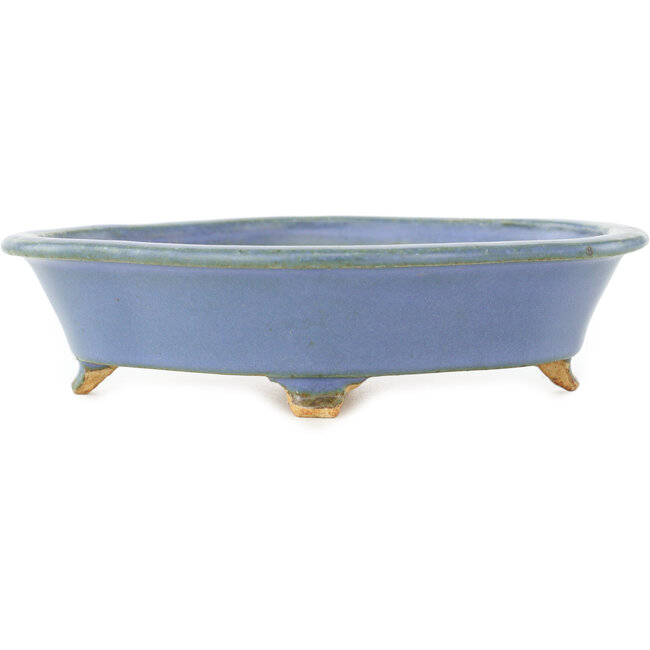 Vaso bonsai Mokko blu di Hattori - 163 x 140 x 40 mm