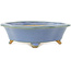 Vaso bonsai Mokko blu di Hattori - 163 x 140 x 40 mm