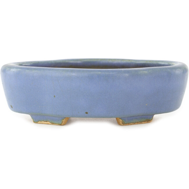 Vaso bonsai Mokko blu di Hattori - 142 x 118 x 43 mm