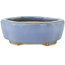 Vaso bonsai Mokko blu di Hattori - 142 x 118 x 43 mm