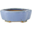 Vaso bonsai Mokko blu di Hattori - 142 x 118 x 43 mm
