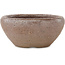 Ronde ongeglazuurde bonsai pot van Bonsai - 120 x 120 x 55 mm