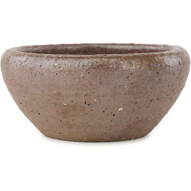 Maceta para bonsái redonda sin esmaltar de Bonsai - 120 x 120 x 55 mm