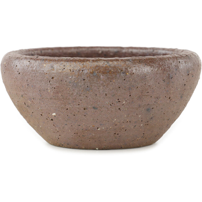 Pot à bonsaï rond non émaillé de Bonsai - 120 x 120 x 55 mm