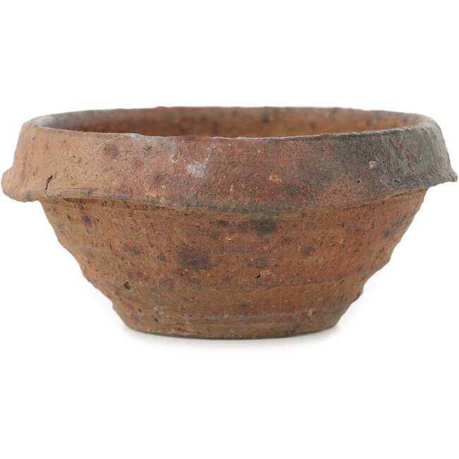 Pot à bonsaï rond non émaillé de Bonsai - 120 x 120 x 53 mm