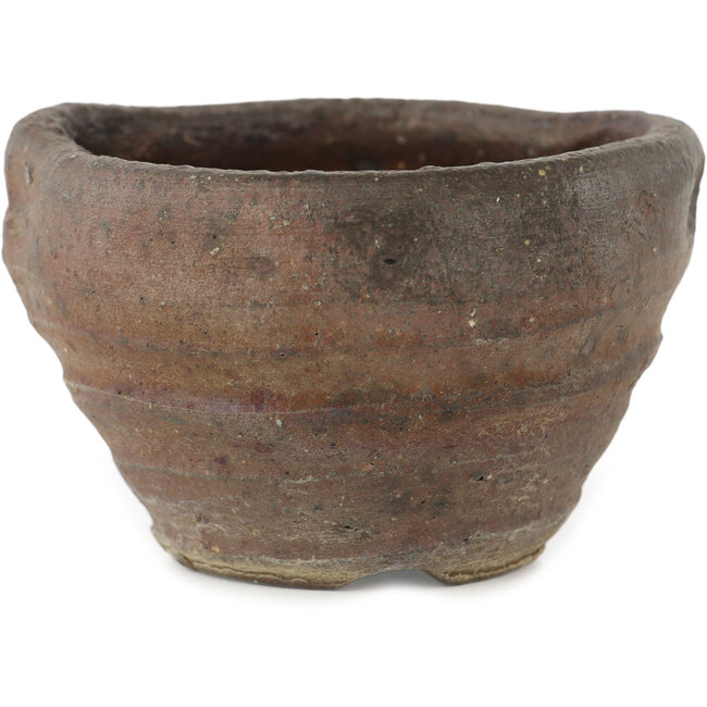 Round unglazed bonsai pot by Bonsai - 95 x 95 x 60 mm