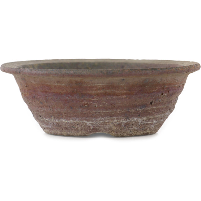 Vaso bonsai tondo non smaltato di Bonsai - 105 x 105 x 35 mm