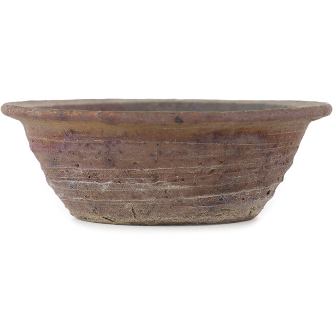 Round unglazed bonsai pot by Bonsai - 105 x 105 x 35 mm
