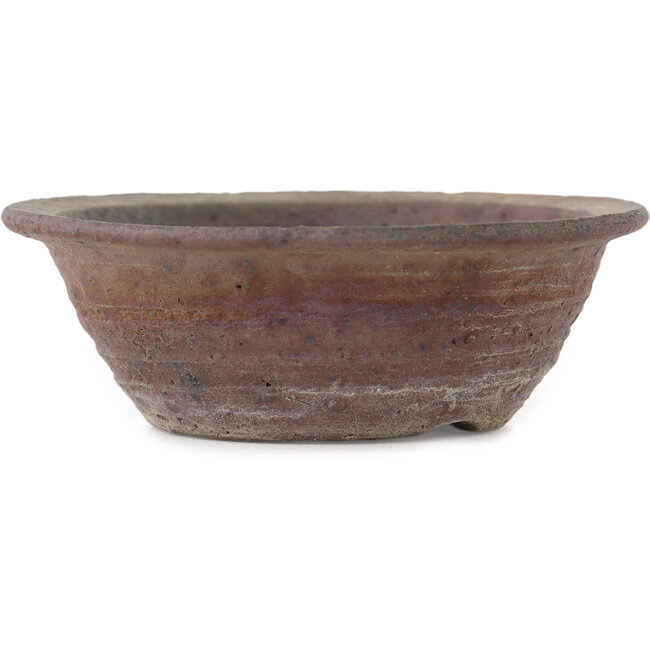 Round unglazed bonsai pot by Bonsai - 105 x 105 x 35 mm
