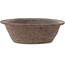 Pot à bonsaï rond non émaillé de Bonsai - 94 x 94 x 30 mm
