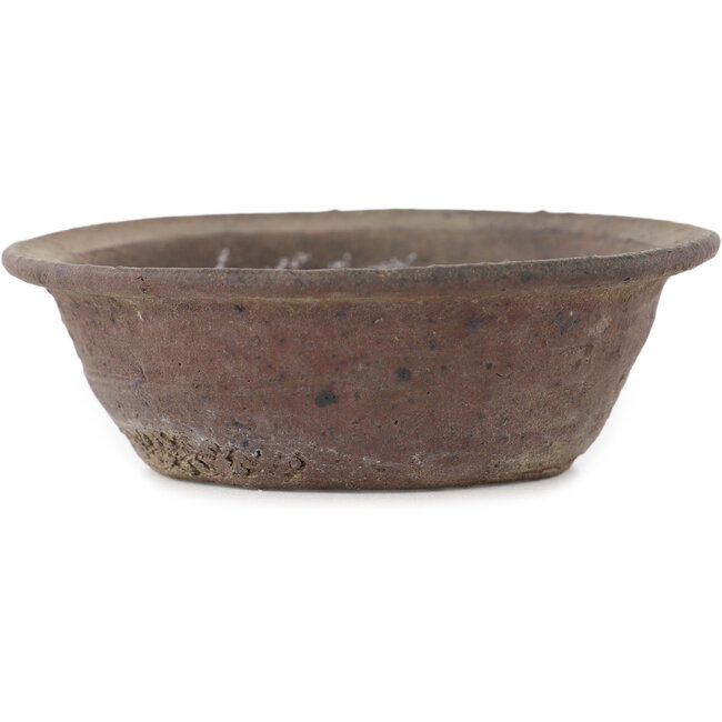 Ronde ongeglazuurde bonsai pot van Bonsai - 94 x 94 x 30 mm