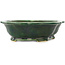 Pot à bonsaï vert Mokko de Seizan - 180 x 155 x 50 mm