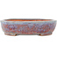 Runder rot-blauer Bonsai-Topf von Hama Jube - 173 x 152 x 43 mm