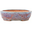 Runder rot-blauer Bonsai-Topf von Hama Jube - 173 x 152 x 43 mm