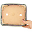 Maceta rectangular para bonsái multicolor de Hama Jube - 177 x 152 x 50 mm