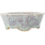 Pot à bonsaï octogonal violet et bleu de Hama Jube - 165 x 165 x 60 mm