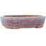 Runder rot-blauer Bonsai-Topf von Hama Jube - 173 x 152 x 43 mm