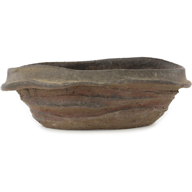 Maceta para bonsái ovalada sin esmaltar de Bonsai - 195 x 145 x 62 mm