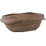 Pot à bonsaï ovale non émaillé de Bonsai - 195 x 145 x 62 mm