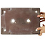 Rectangular unglazed bonsai pot by Yamaaki - 355 x 243 x 65 mm