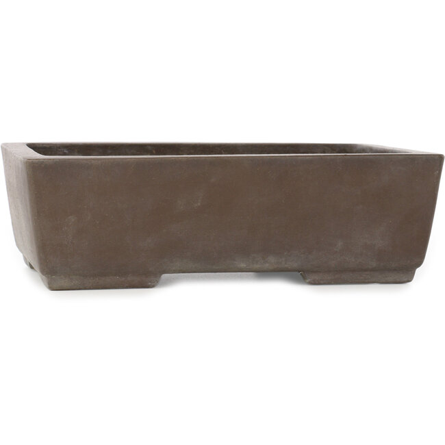Vaso bonsai rettangolare non smaltato di Yamaaki - 317 x 210 x 98 mm