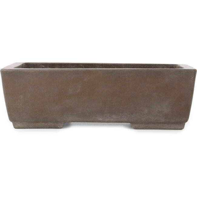 Vaso bonsai rettangolare non smaltato di Yamaaki - 317 x 210 x 98 mm