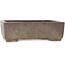 Rectangular unglazed bonsai pot by Yamaaki - 322 x 230 x 95 mm