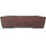 Maceta rectangular sin esmaltar para bonsái de Yamaaki - 405 x 300 x 102 mm