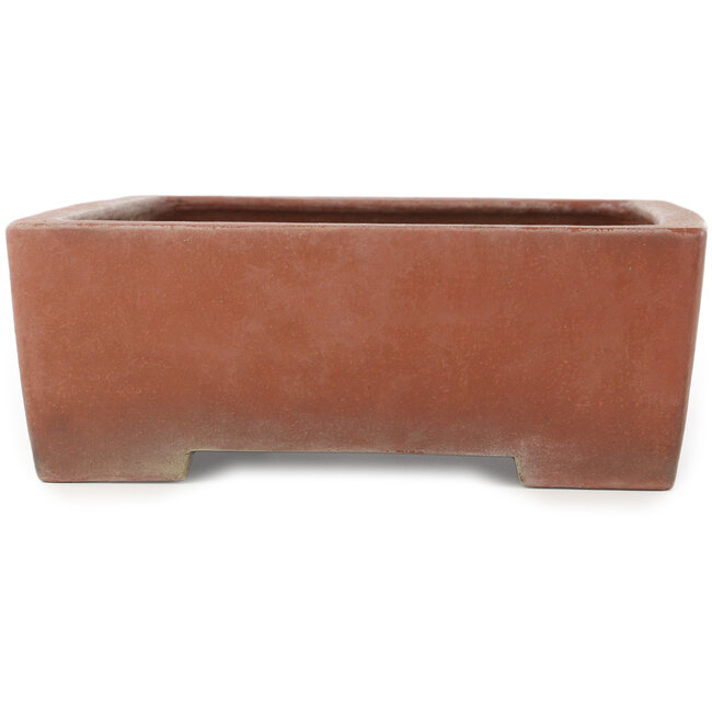 Pot à bonsaï rectangulaire non émaillé de Kizan - 382 x 300 x 95 mm