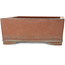 Rectangular unglazed bonsai pot by Kizan - 385 x 290 x 105 mm