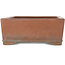 Rectangular unglazed bonsai pot by Kizan - 385 x 290 x 105 mm