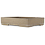 Maceta rectangular sin esmaltar para bonsái de Hekisui - 345 x 278 x 75 mm