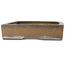 Maceta rectangular sin esmaltar para bonsái de Shoko - 430 x 320 x 75 mm