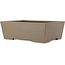 Rectangular unglazed bonsai pot by Yamaaki Koshosen (first generation) - 395 x 303 x 135 mm