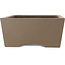 Rectangular unglazed bonsai pot by Yamaaki Koshosen (first generation) - 395 x 303 x 135 mm