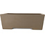 Rectangular unglazed bonsai pot by Yamaaki Koshosen (first generation) - 395 x 303 x 135 mm