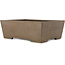 Rectangular unglazed bonsai pot by Yamaaki Koshosen (first generation) - 395 x 303 x 135 mm