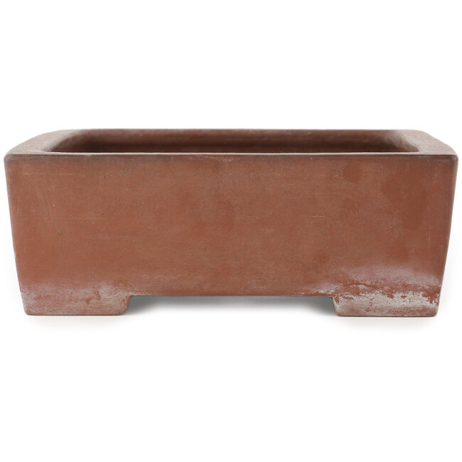 Vaso bonsai rettangolare non smaltato di Kizan - 320 x 243 x 83 mm
