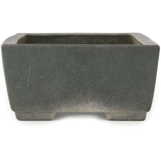 Maceta rectangular sin esmaltar para bonsái de Yamaaki - 320 x 218 x 100 mm