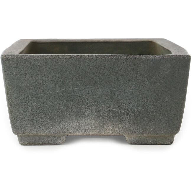 Pot à bonsaï rectangulaire non émaillé de Yamaaki - 320 x 218 x 100 mm