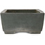 Rectangular unglazed bonsai pot by Yamaaki - 320 x 218 x 100 mm