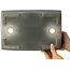 Rectangular unglazed bonsai pot by Yamaaki - 320 x 218 x 100 mm