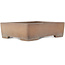 Maceta rectangular sin esmaltar para bonsái de Sanpo - 340 x 258 x 90 mm